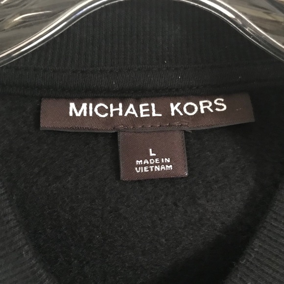 Michael Kors Black/Grey Full Zip Track Jacket - Picture 4 of 5